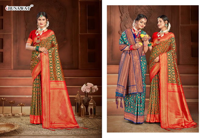 Florina By Bunawat Banarasi Silk Sarees Catalog
